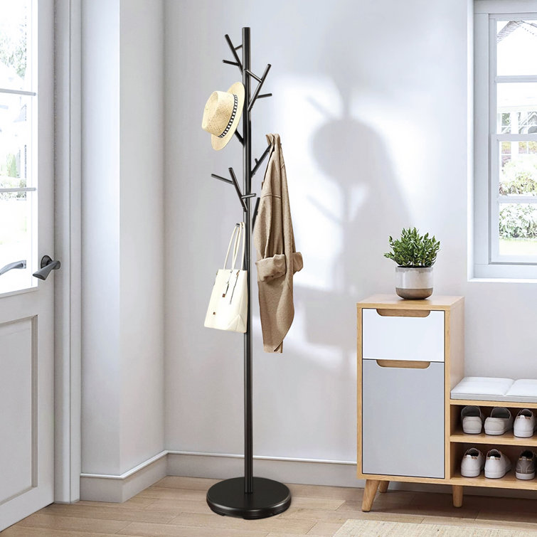 Self standing shop coat rack